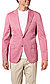 Sakko, Slim Fit, Baumwoll-Stretch ungefüttert, altrosa - rosa