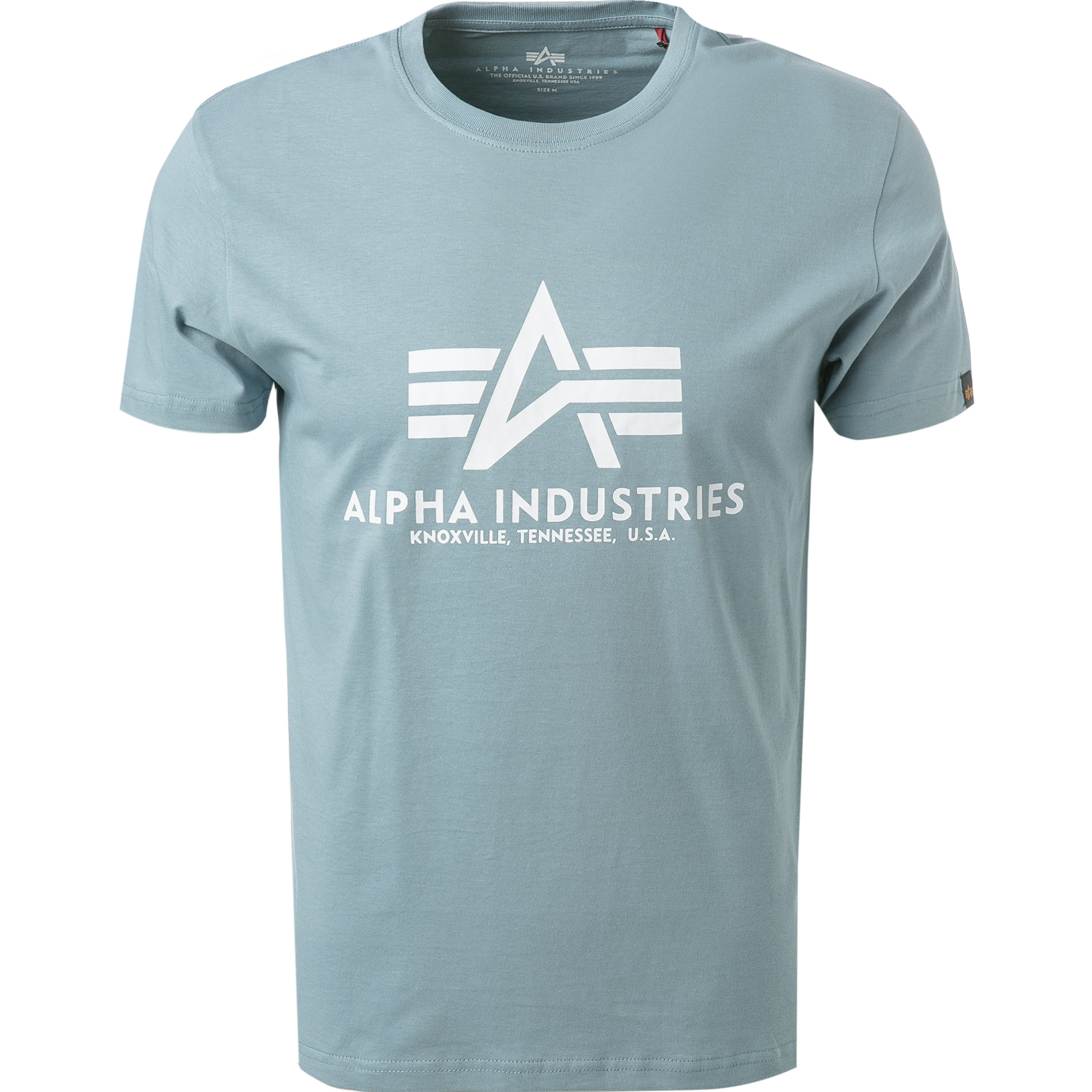 ALPHA INDUSTRIES Herren T-Shirt blau