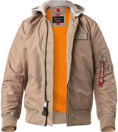 ALPHA INDUSTRIES Jacke MA-1 TT Hood 196108/679