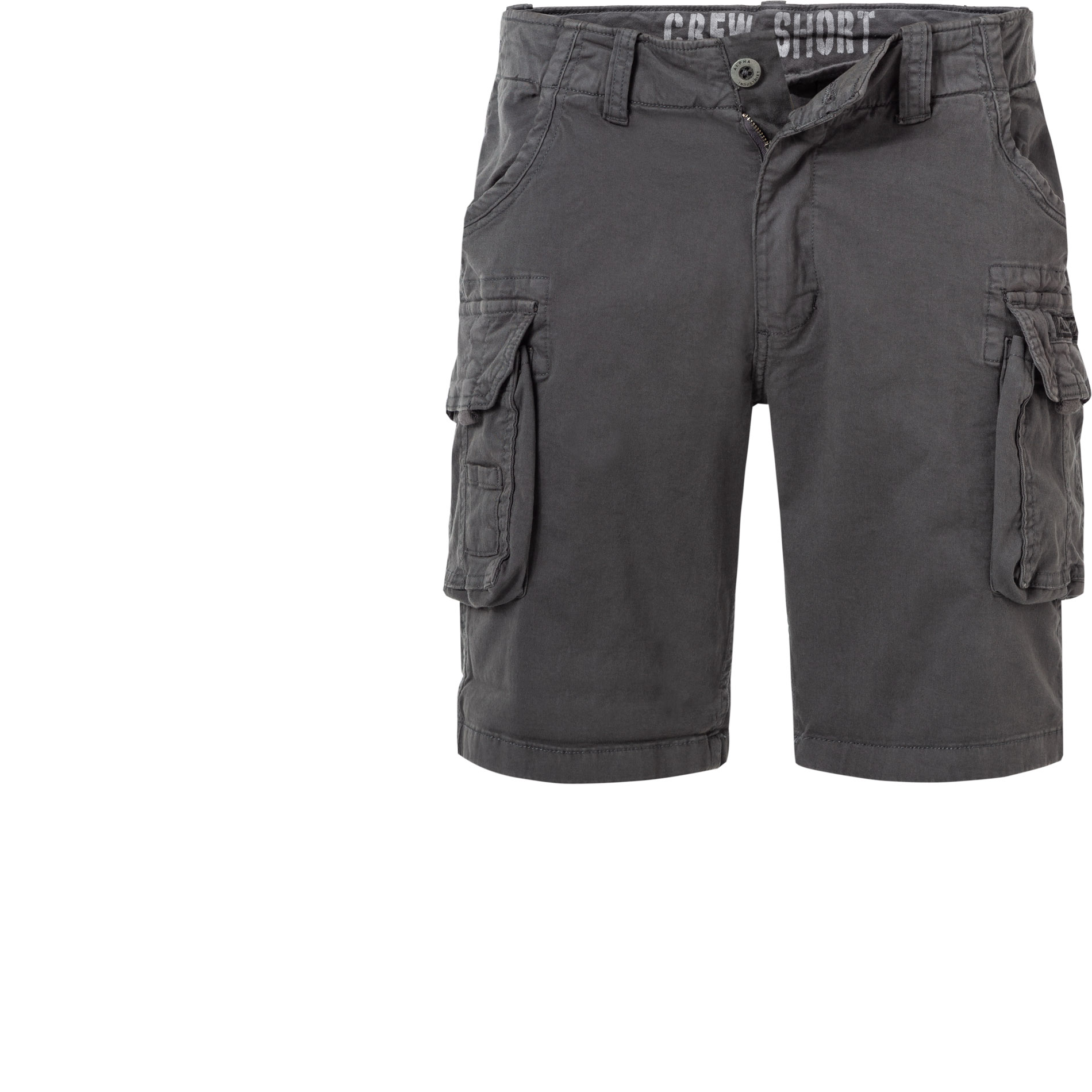 ALPHA INDUSTRIES Herren Hosen grau Slim Fit