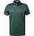 Polo-Shirt, Baumwoll-Jersey, dunkelgrün - dunkelgrün