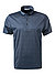 Polo-Shirt, Baumwoll-Jersey, rauchblau - rauchblau