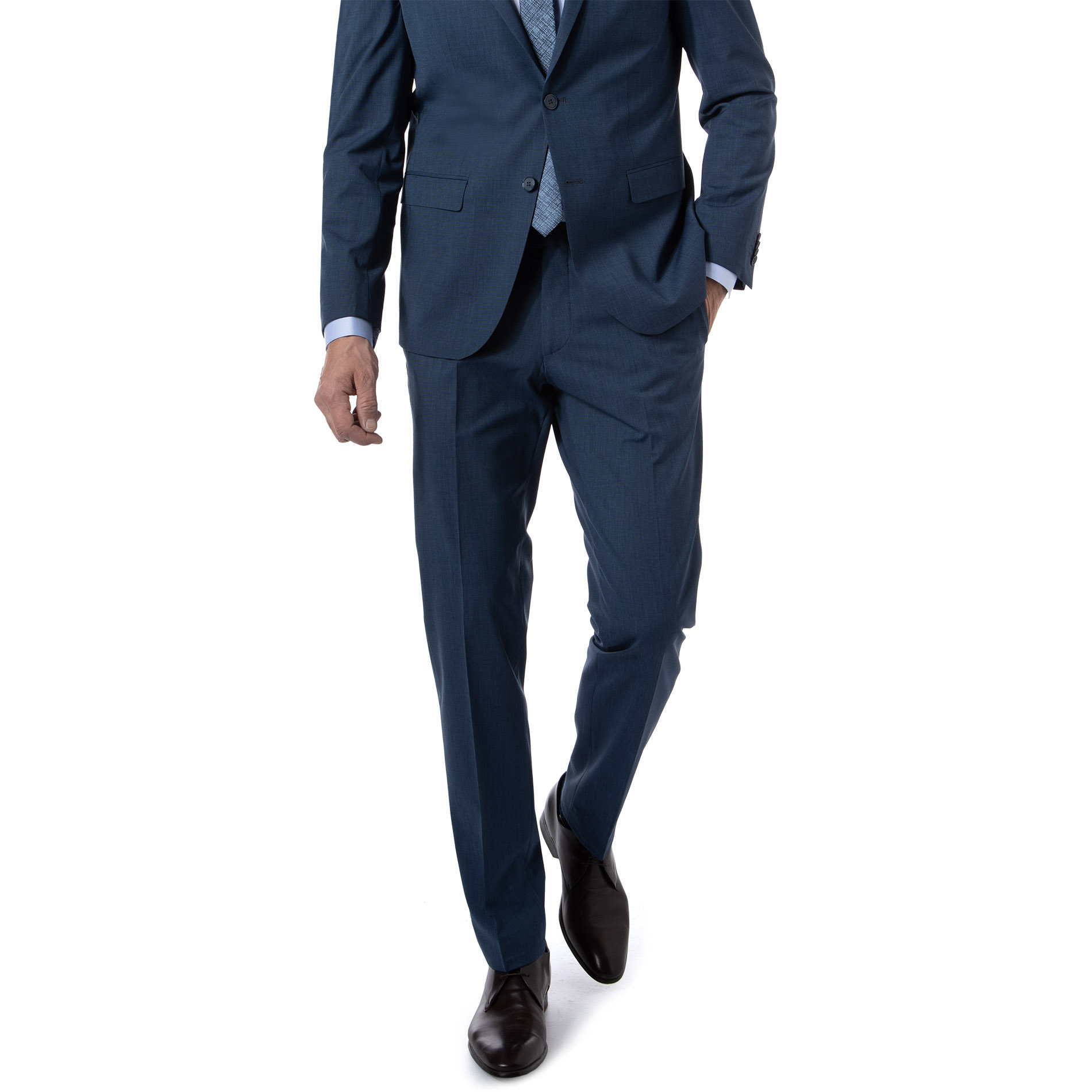 HECHTER PARIS Herren Hose blau