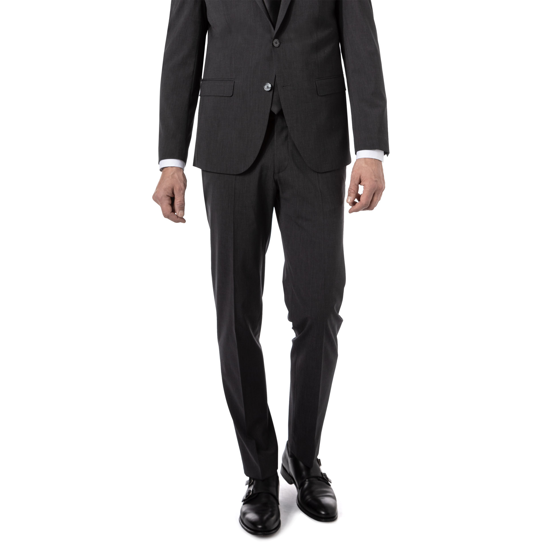 HECHTER PARIS Herren Hose grau