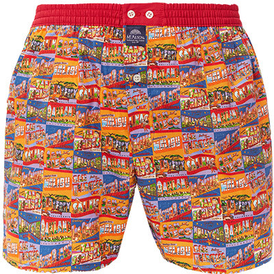 MC ALSON Boxershorts 4750 /rot