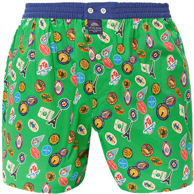 MC ALSON Boxershorts 4737/grün