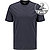 T-Shirts, Regular Fit, Baumwolle, navy - navy
