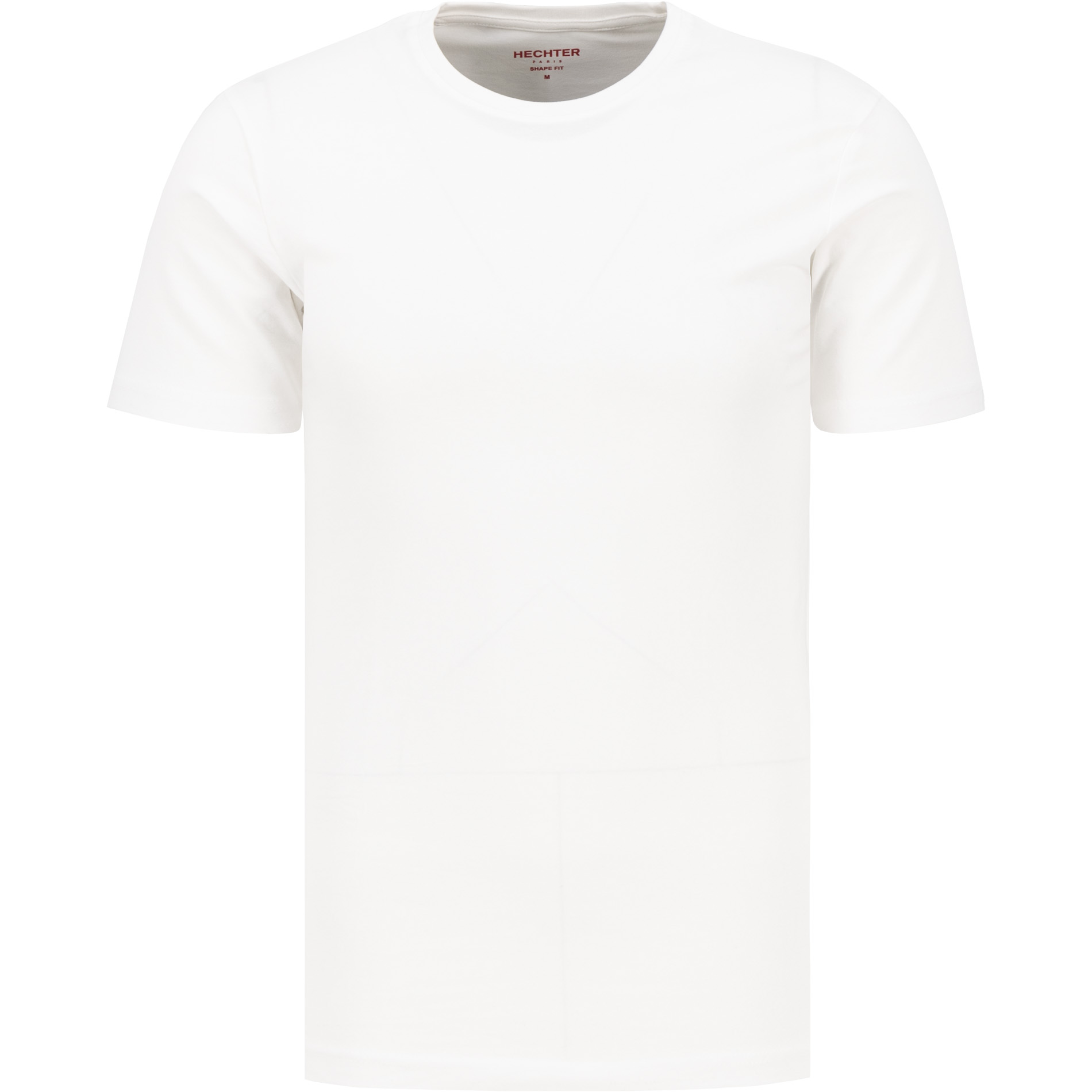 HECHTER PARIS Herren T-Shirts weiß Baumwolle