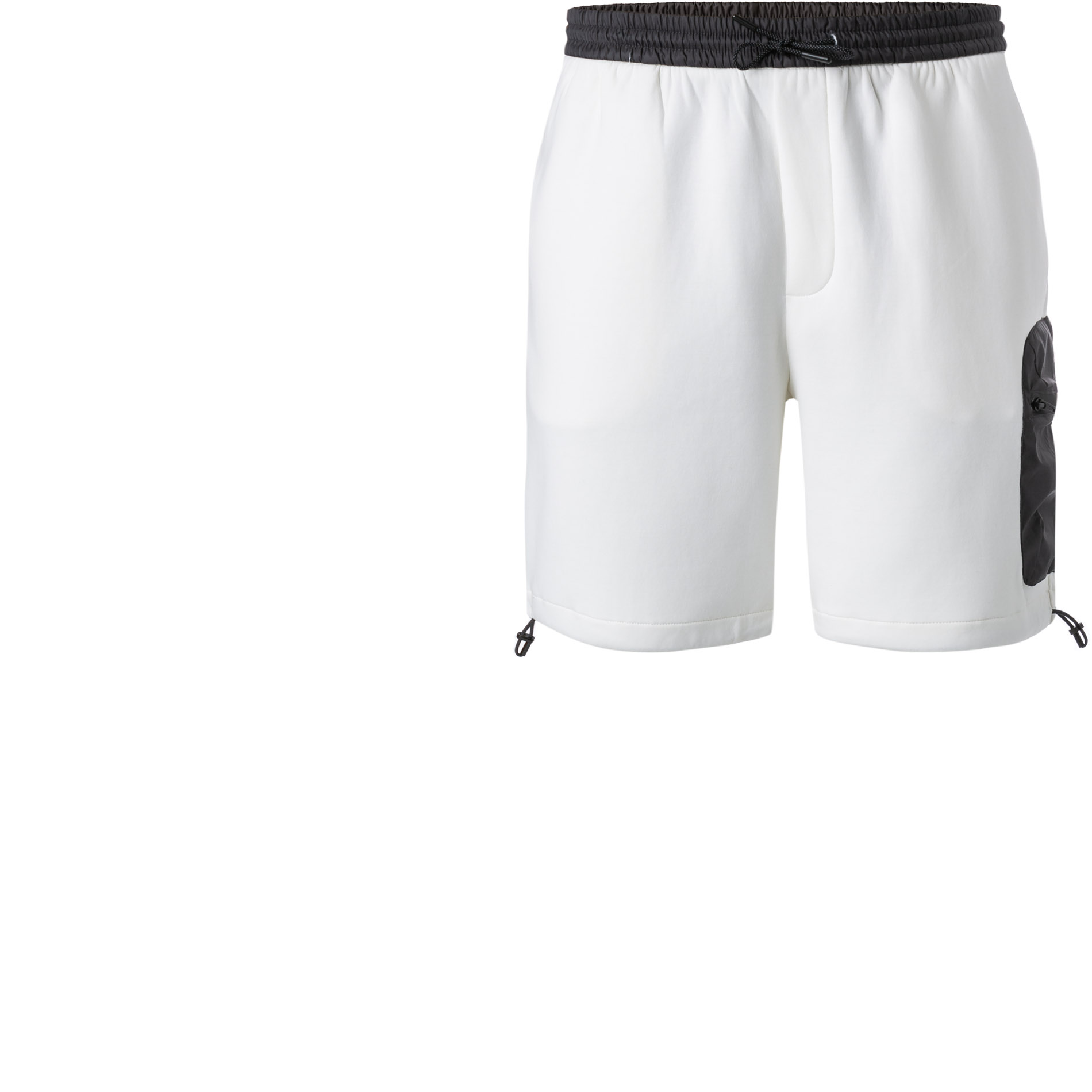 EMPORIO ARMANI Herren Sweatshorts weiß Baumwolle