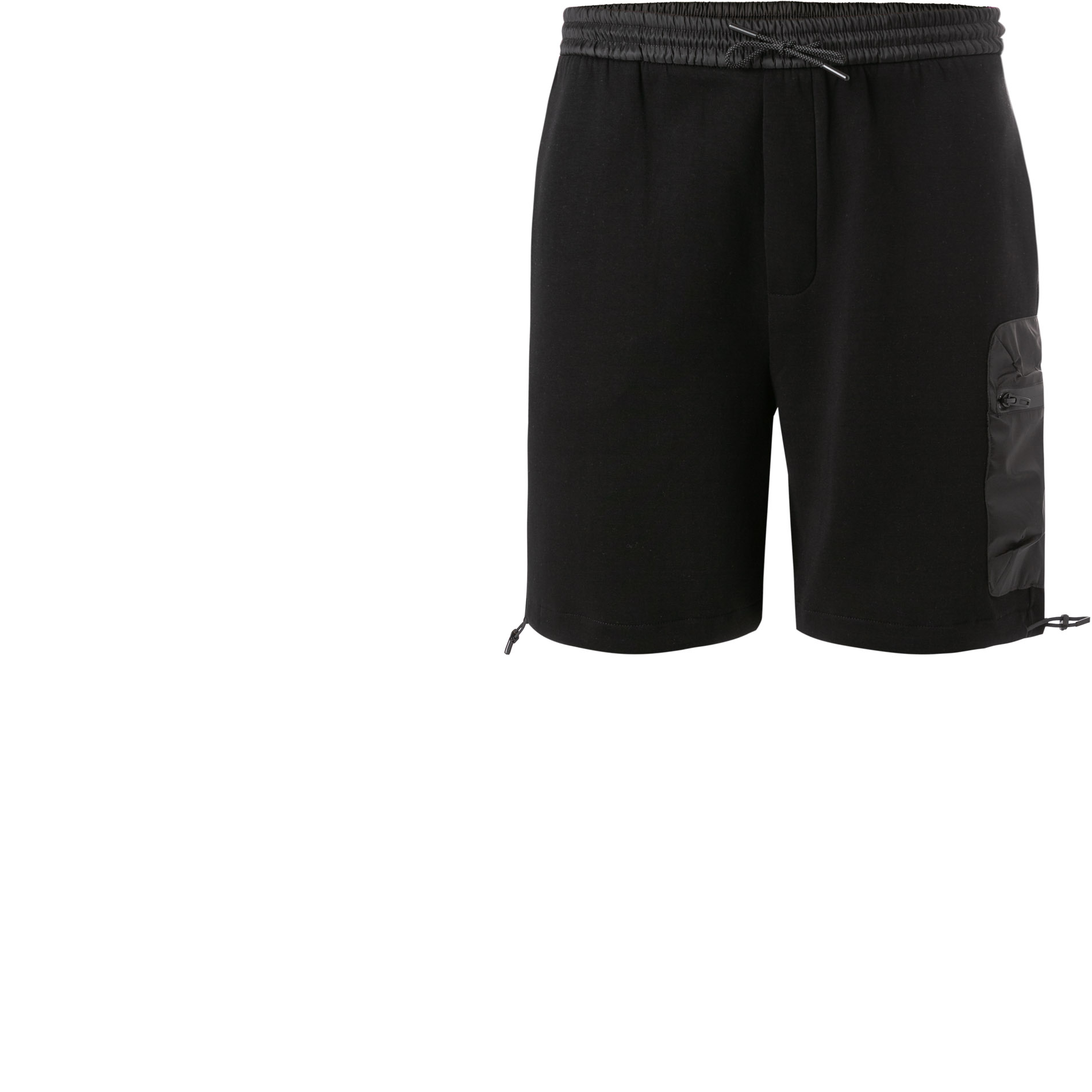 EMPORIO ARMANI Herren Sweatshorts schwarz Baumwolle