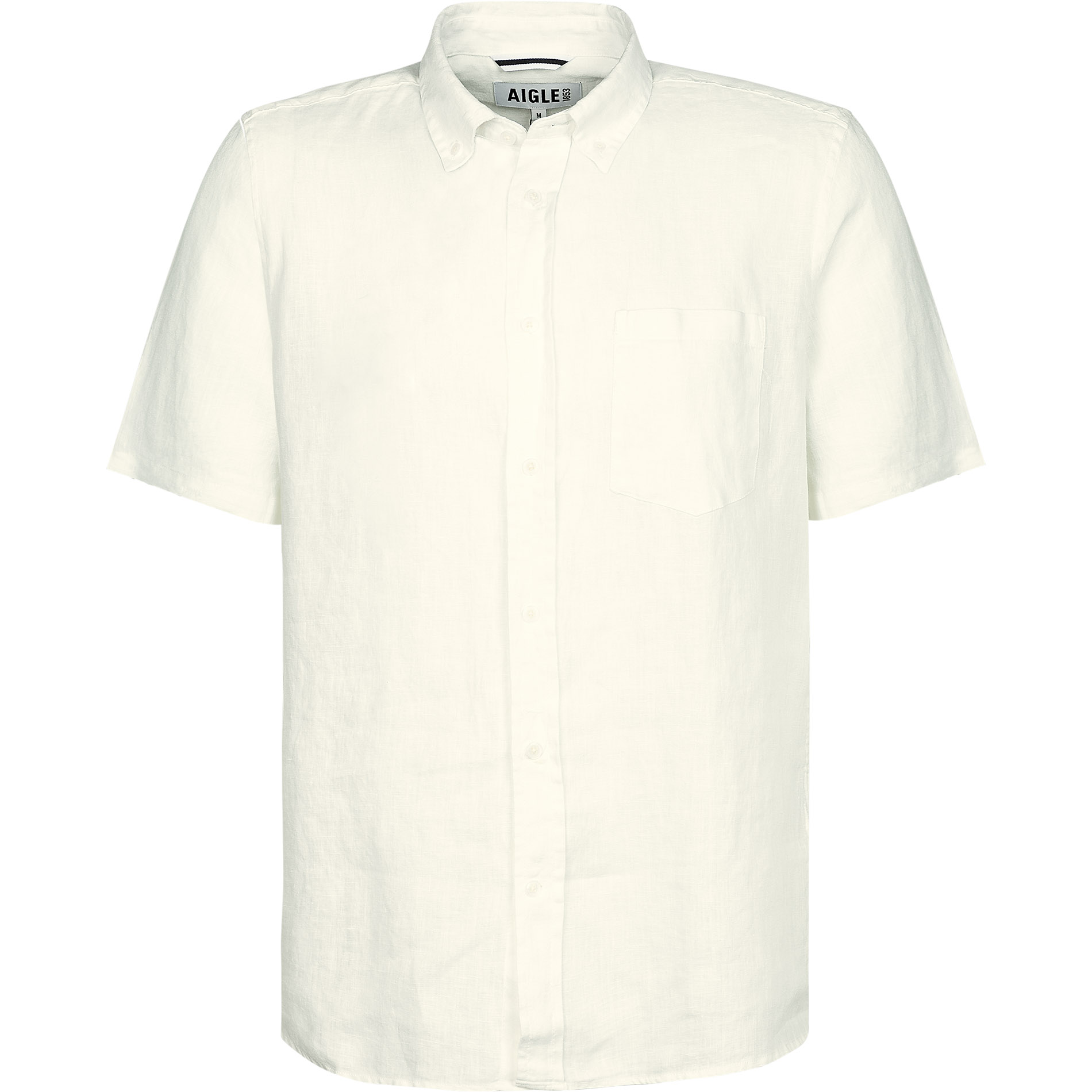 Aigle Herren Kurzarmhemd beige