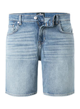 Stylingtipps Beschreibungsbild von 7 for all mankind Jeansshorts blue JSSRC100WA