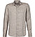 Hemd, Fitted Body, Reines Leinen, taupe meliert - taupe