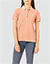 Polo-Shirt in Used-Optik - orange