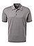 Polo-Shirt, Easy Fit, Baumwoll-Strick, graphit - cobble grey