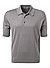 Polo-Shirt, Easy Fit, Baumwoll-Strick, graphit - cobble grey