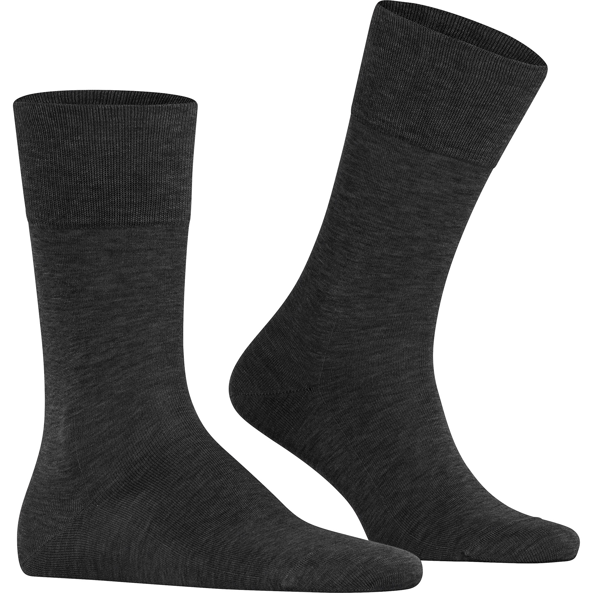 Falke Herren Socken grau Baumwolle & Mix unifarben