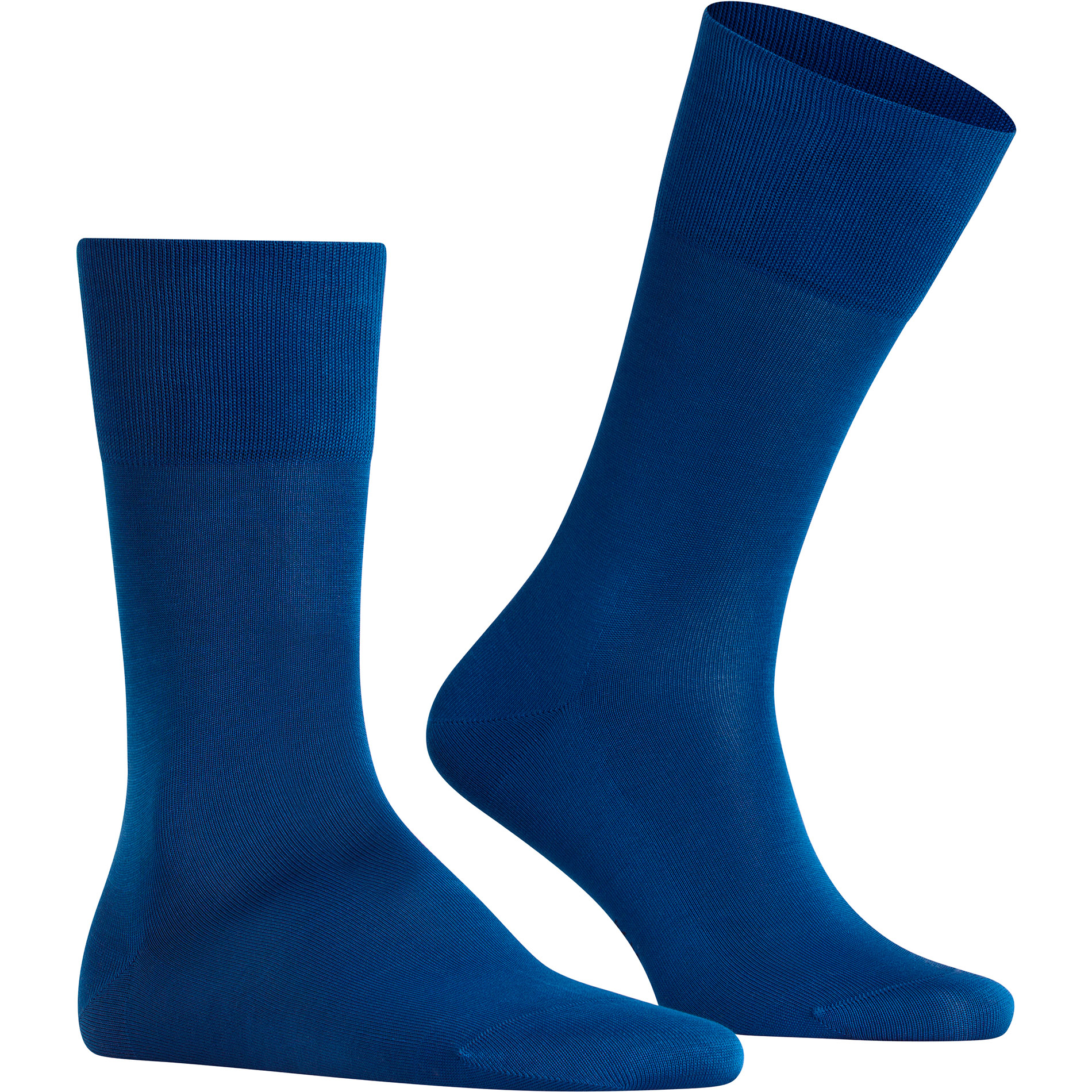 Falke Herren Socken blau Baumwolle & Mix unifarben