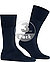 Serie Tiago, Socken, Bio Baumwolle, nachtblau - navy