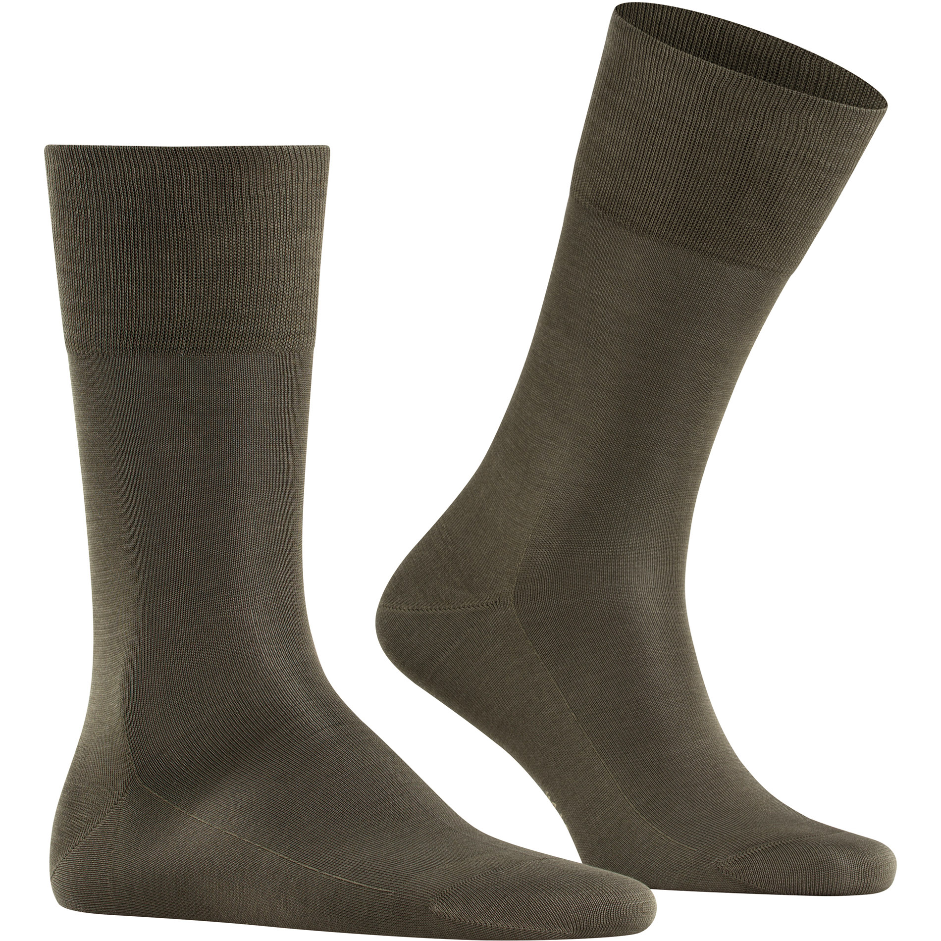 Falke Herren Socken grün Baumwolle & Mix unifarben
