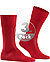 Serie Tiago, Socken, Bio Baumwolle, rot - scharlachrot