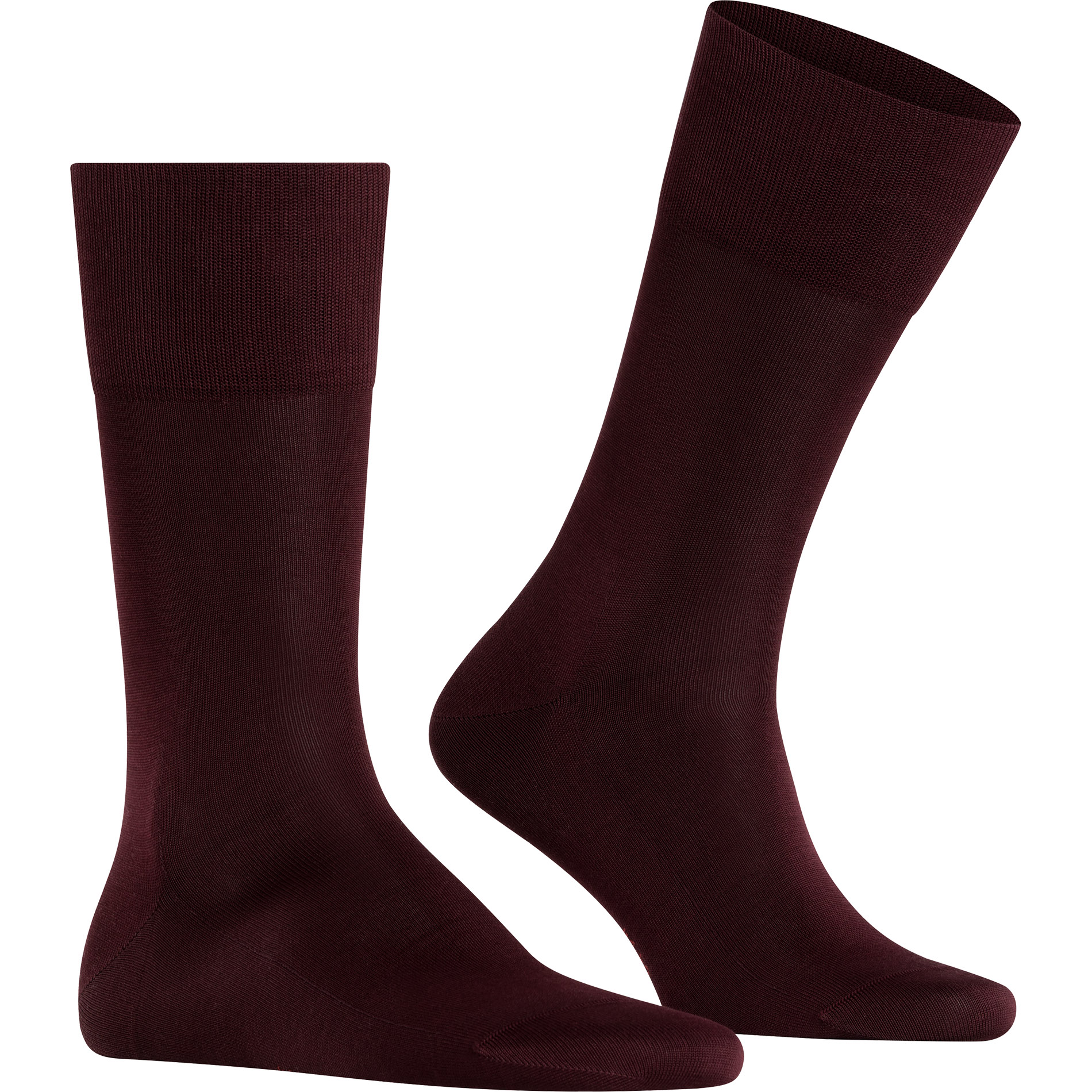 Falke Herren Socken rot Baumwolle & Mix unifarben