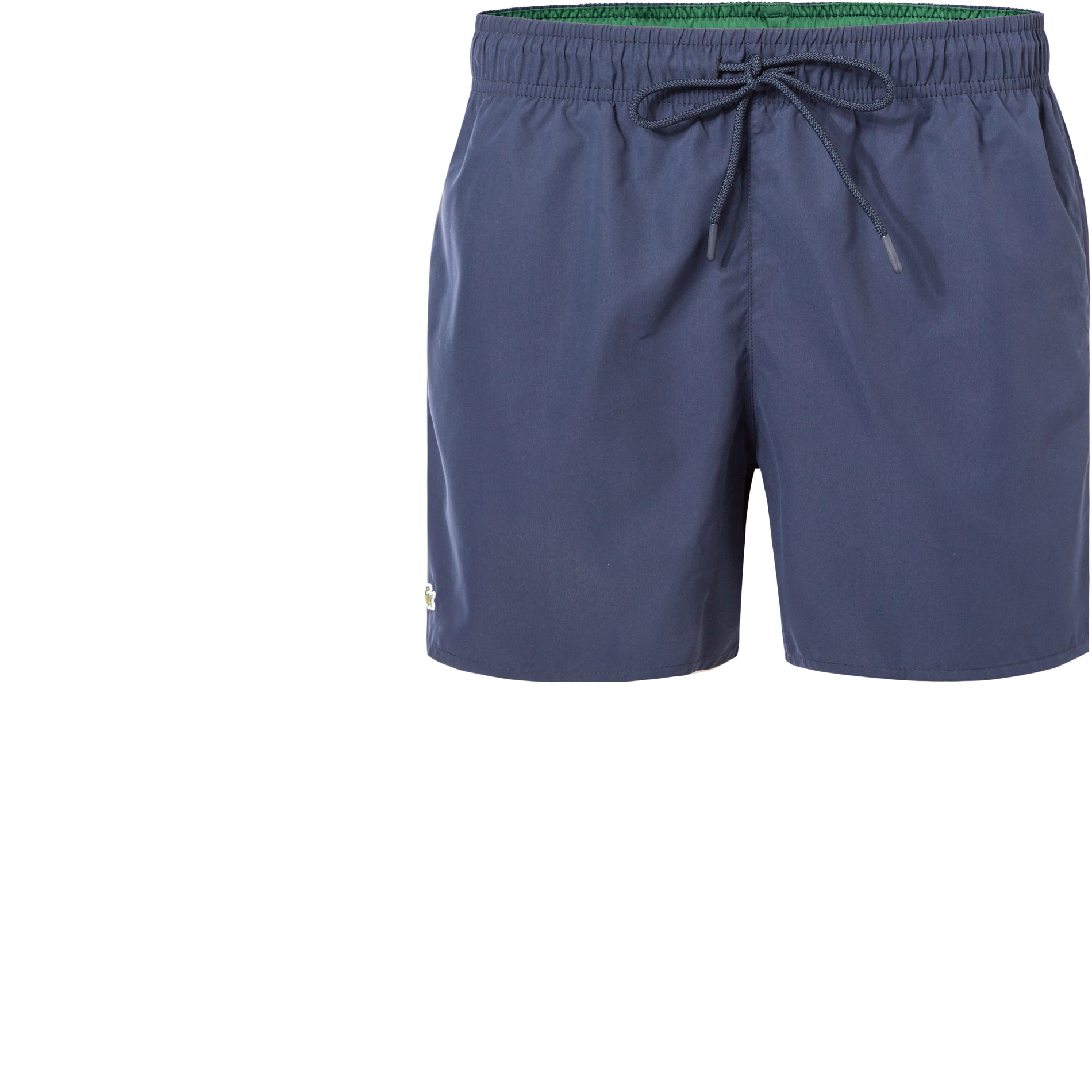 LACOSTE Herren Badeshorts blau Mikrofaser unifarben