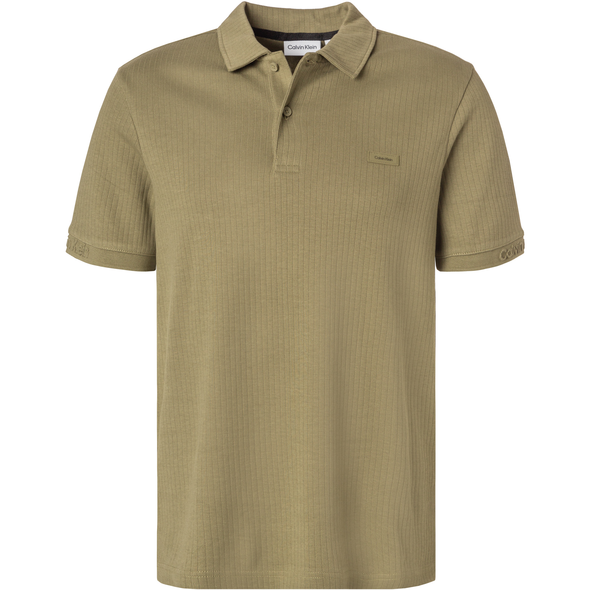 Calvin Klein Herren Polo-Shirt grün