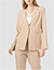 Blazer in italienischer Größe - beige