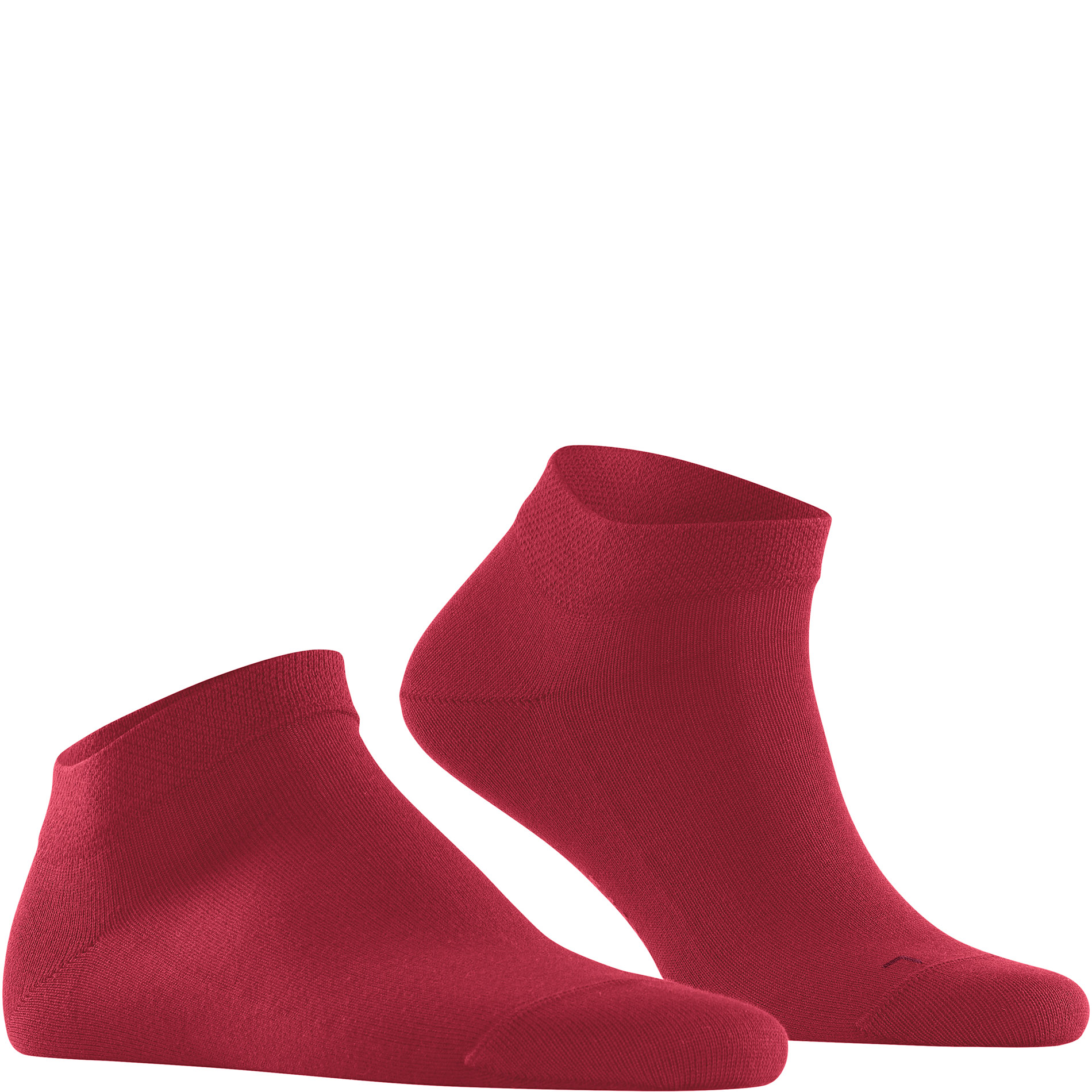 Falke Herren Socken rot Baumwolle & Mix unifarben