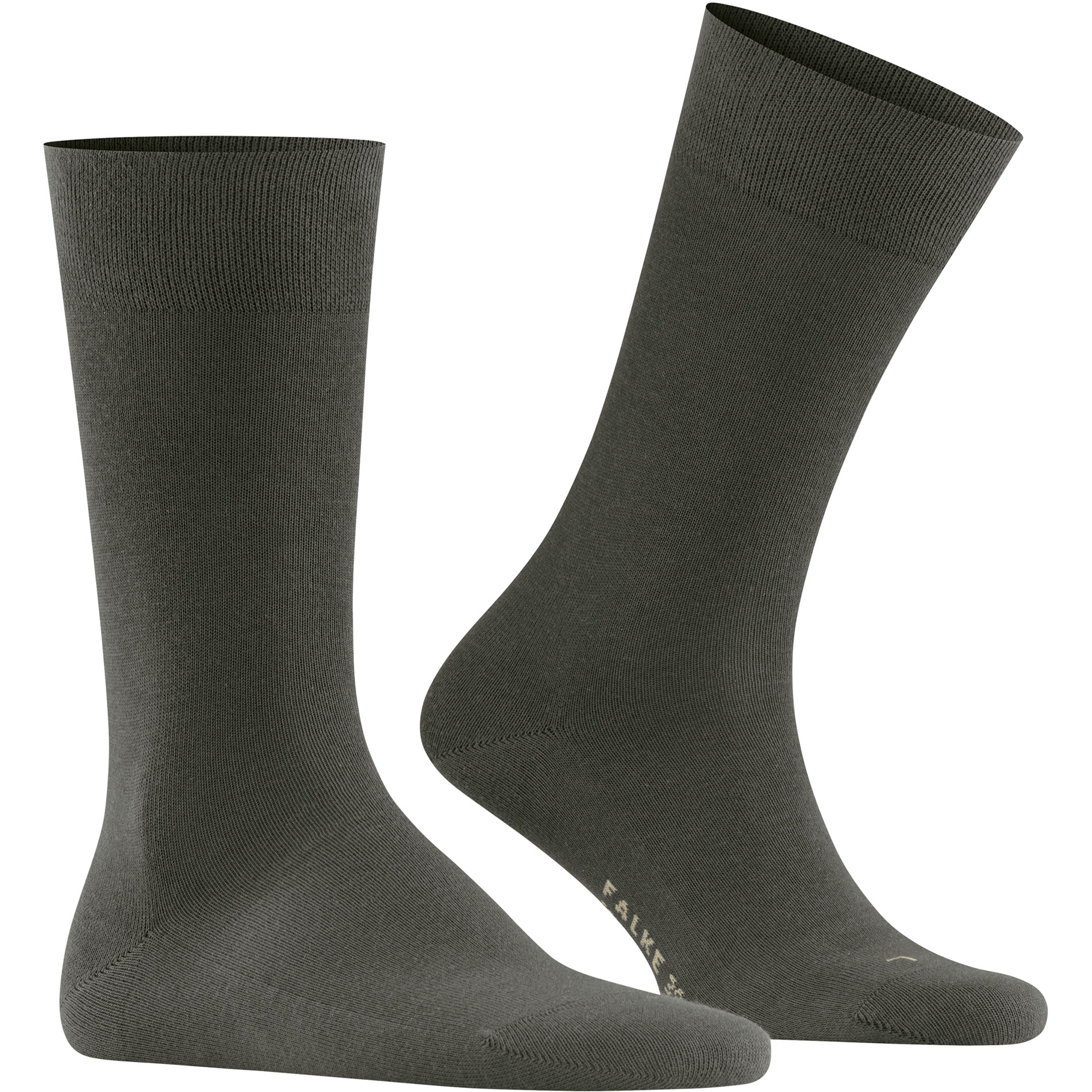 Falke Herren Socken grün Baumwolle & Mix unifarben