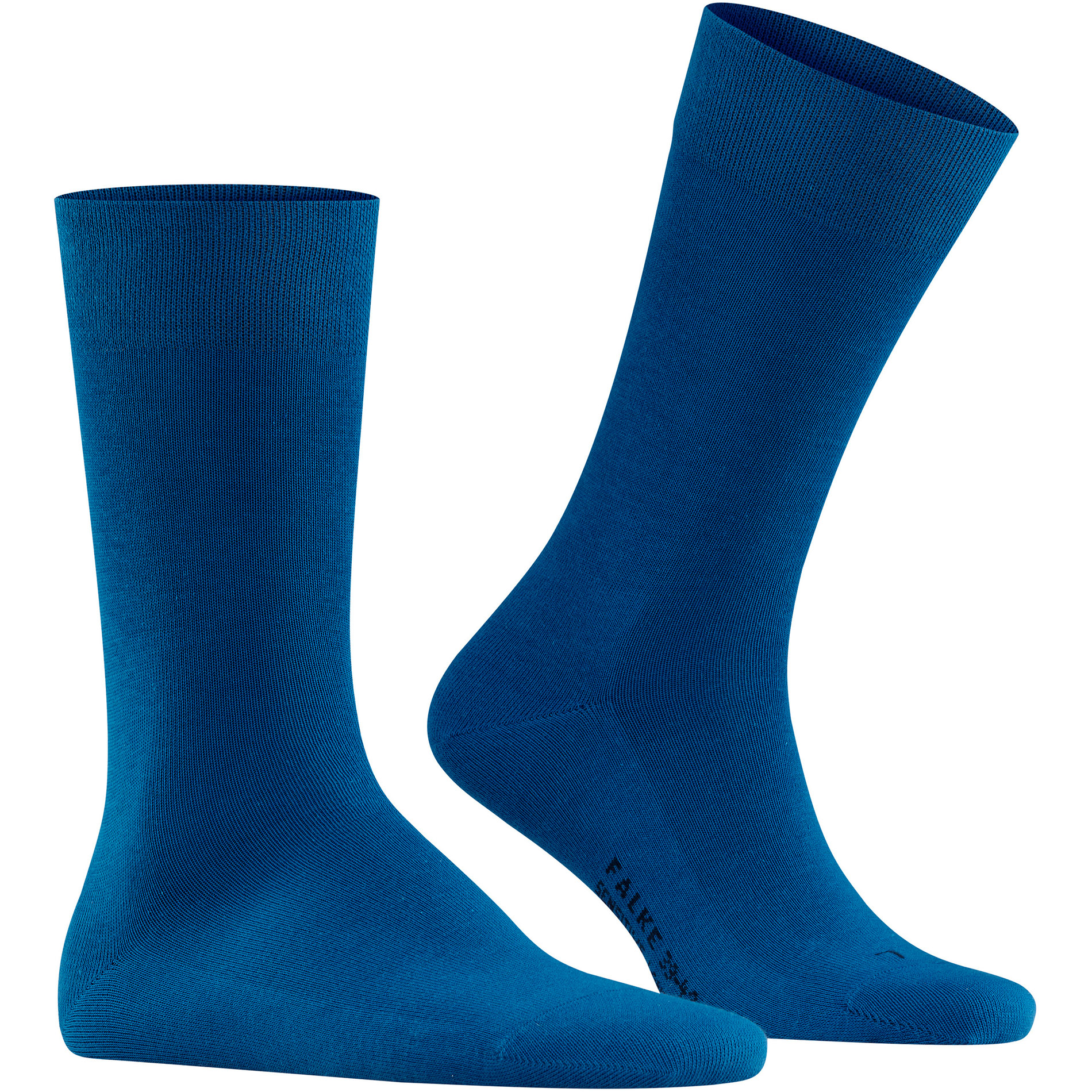 Falke Herren Socken blau Baumwolle & Mix unifarben