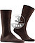 Serie Sensitive Berlin, Socken, Schurwolle, dunkelbraun - braun