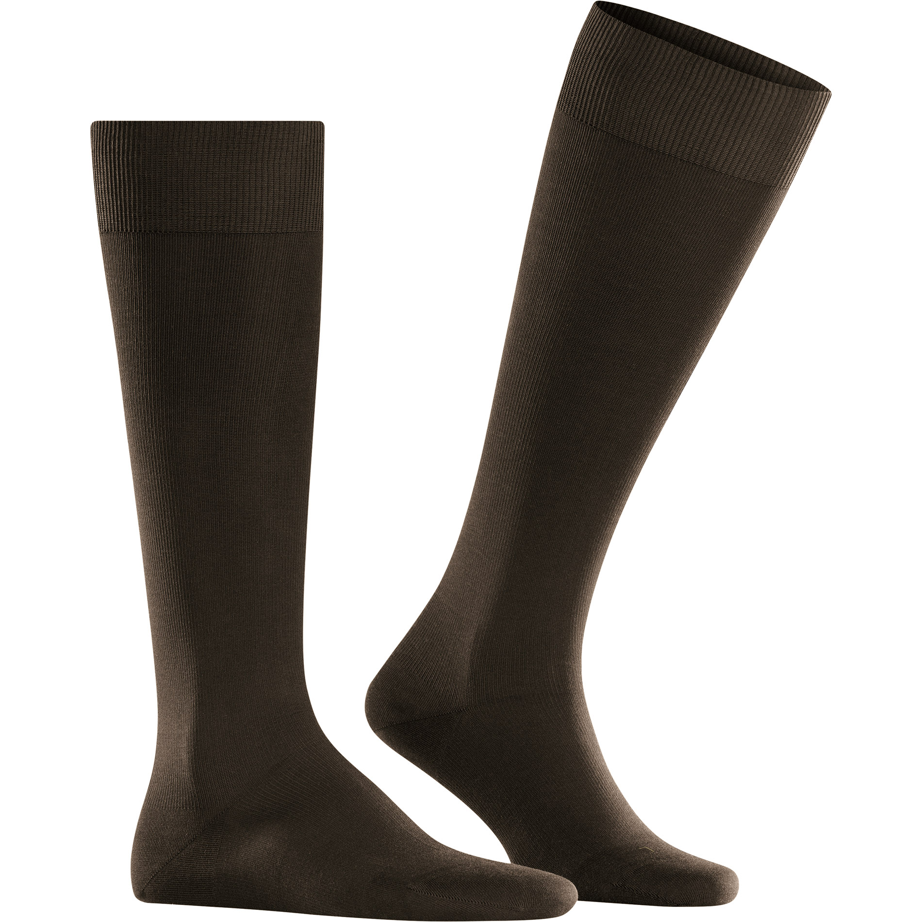 Falke Herren Socken braun Baumwolle & Mix unifarben
