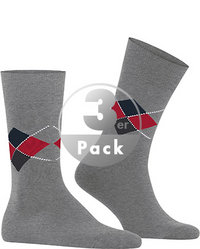 Burlington Socken Multi King 3er Pack 21038/3390
