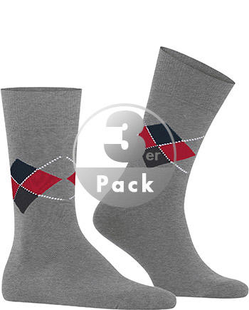 Burlington Socken Multi King 3er Pack 21038/3390