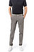 Hose Trento, Slim Fit, Baumwolle, grau kariert - grau