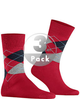 Stylingtipps Beschreibungsbild von Burlington Socken Manchester 3er Pack 21088/8048