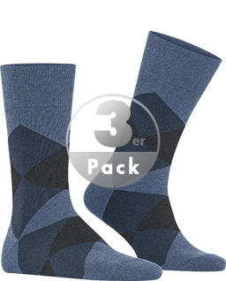 Stylingtipps Beschreibungsbild von Burlington Socken Clyde 3er Pack 21092/6662