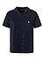 Polo-Shirt, Baumwoll-Frottee, navy - navy