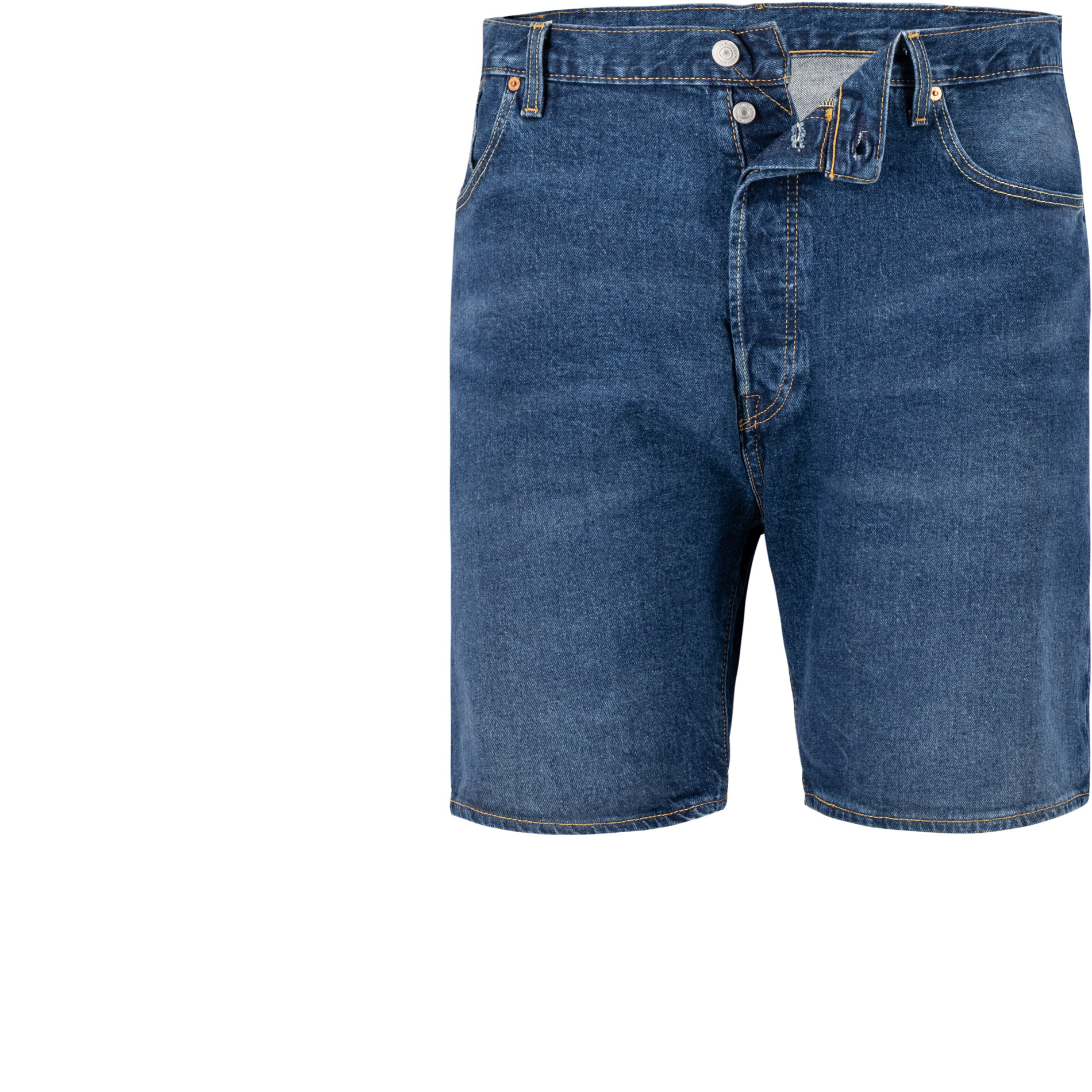 Levi's® Herren Jeansshorts blau Baumwoll-Stretch