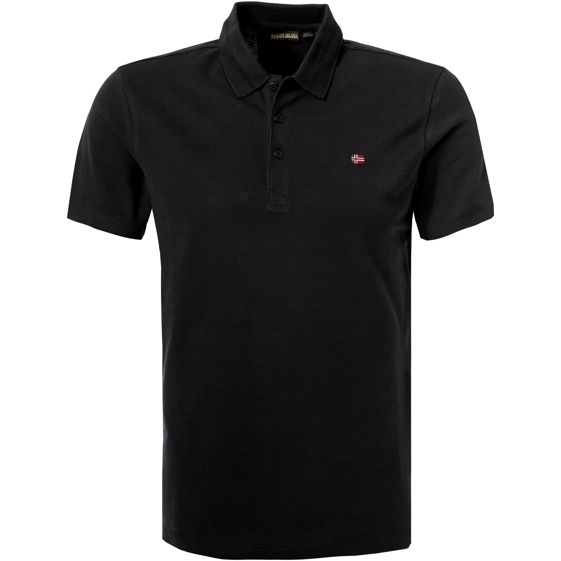 NAPAPIJRI Herren Polo-Shirt schwarz
