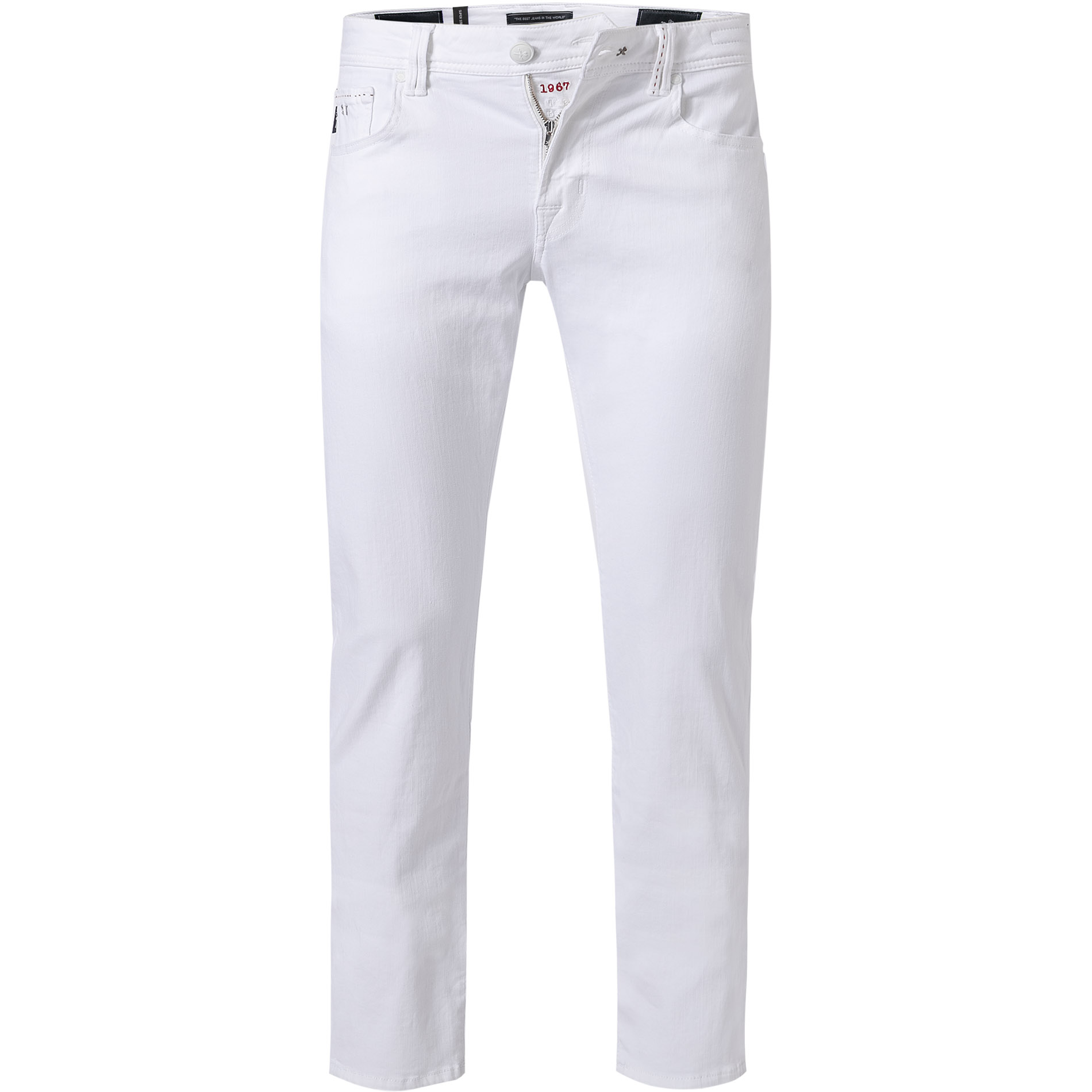 tramarossa Herren Jeans weiß