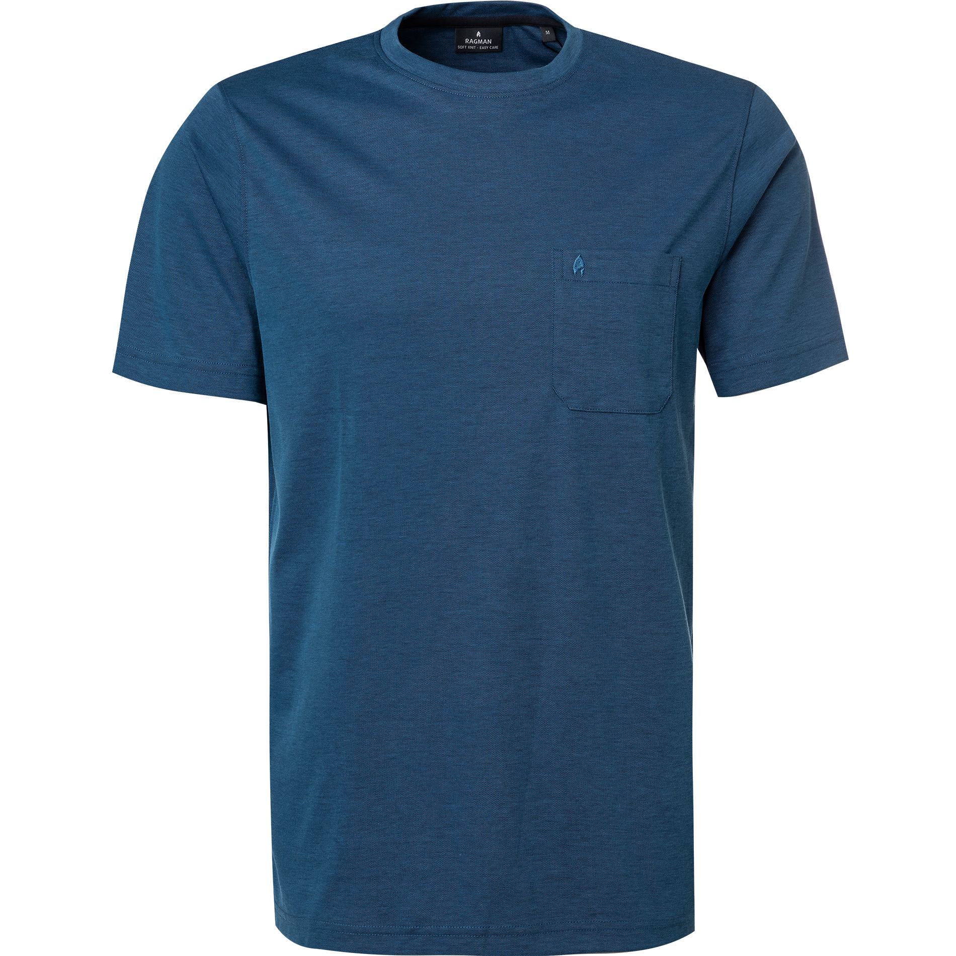 RAGMAN Herren T-Shirt blau