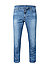 Jeans, Slim Fit, Bio Baumwoll-Stretch 8oz, blau - blau