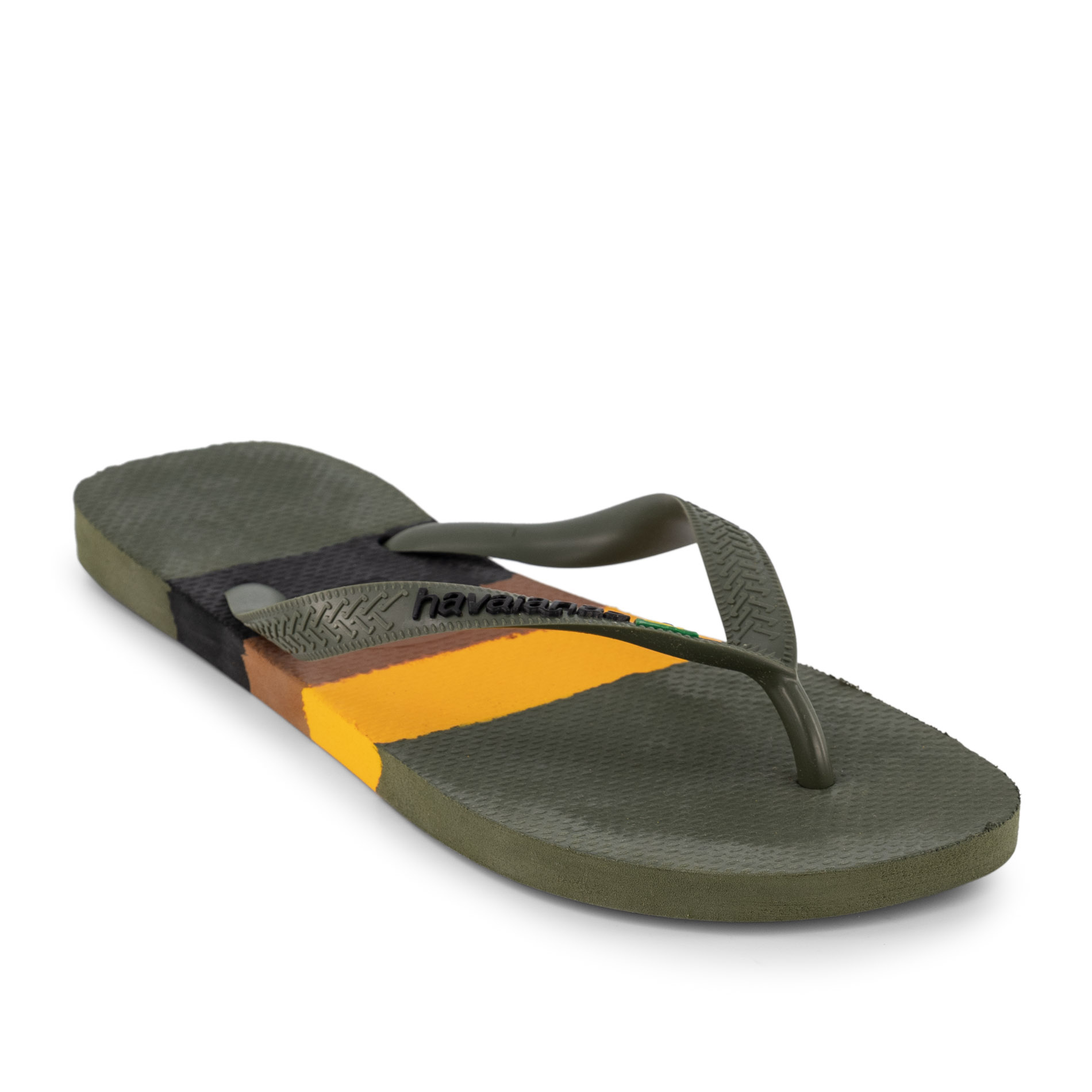Havaianas Herren Zehensandalen Grün Gummi