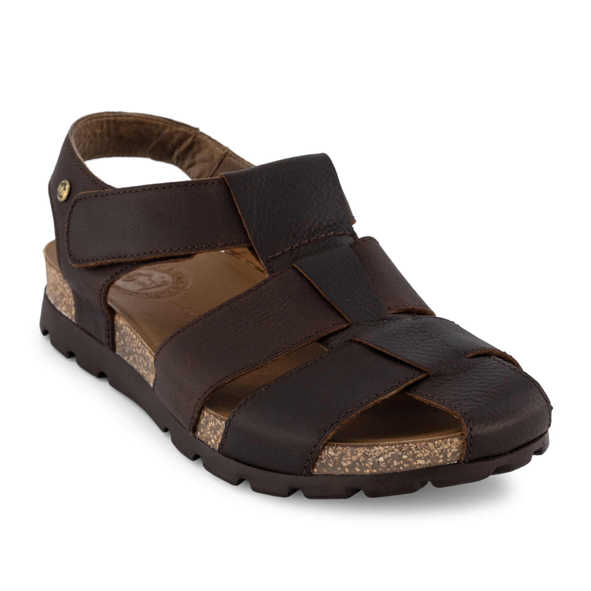 Panama Jack Herren Sandalen braun Glattleder