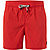 Badeshorts, Mikrofaser, rot - rot