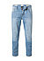 Jeans, Baumwoll-Stretch, hellblau - hellblau