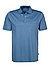 Polo-Shirt, mercerisierte Baumwolle, dunkelblau - dunkelblau